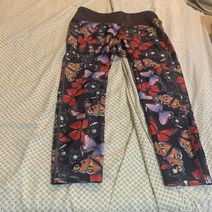 Butterfly prism sport pants